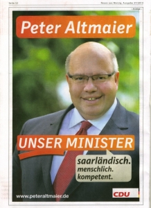 2013 09 Neues aus Merzig – CDU Wahlkampf Peter Altmaier
