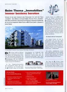 2014 06 TOP Magazin Saarland - Beim Thema Immobilien immer bestens beratenS154 - Foto Michael Schönberger - Schoenberger.Photography