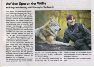 2015 05 13 Neues aus Merzig - S5 - Auf den Spuren der Wölfe - Foto Michael Schönberger - Schoenberger.Photography